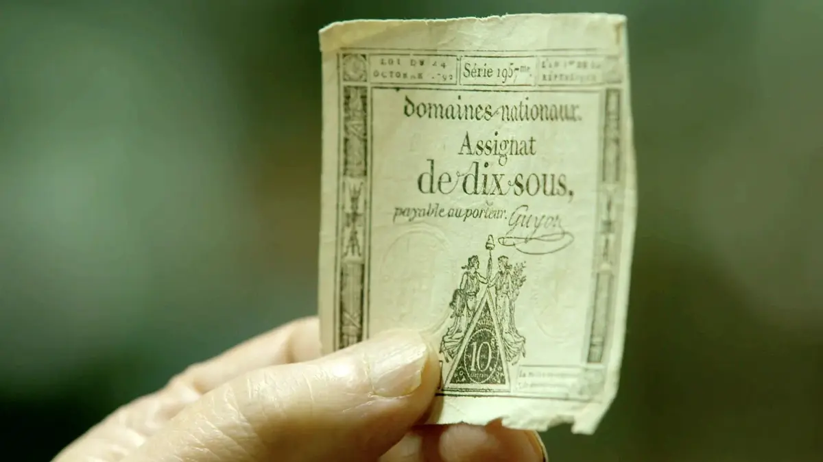 bg cover for La fabuleuse histoire de l'argent